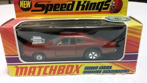 Matchbox Speedkings K22 Dodge Dragster Charger Lesney 1/43 MIB Super Kings RED - Picture 1 of 12