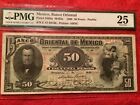 1901 Banco Oriental de Mexico P#S384a M463b 50 Pesos PCGS VF30