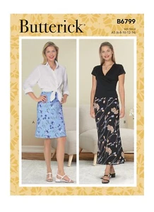 Butterick Very Easy SEWING PATTERN B6799 Misses & Petite Skirt 6-14 Or 14-22 - Picture 1 of 6