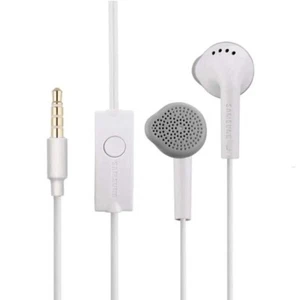 Genuine Handsfree Headphones Earphones with Mic For  Samsung Phones EHS61ASFWE - Picture 1 of 4