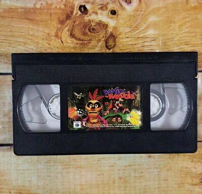 Vintage Banjo-Kazooie (Nintendo 64 | N64) Promo Tape (VHS, 1998) - Image 1 of 3