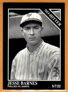 Jesse Barnes-New York Giants/1992 Conlon Collection-Baseball Card