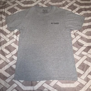 Columbia PFG “All Skill No Luck” Graphic T Shirt Mens Sz M Gray Fishing Sports - Picture 1 of 7