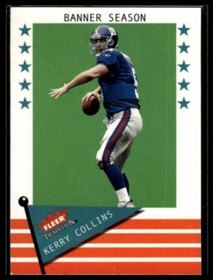 2003 Fleer Tradition #226 Kerry Collins - Image 1 of 2