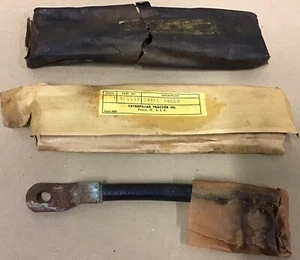 Vintage Caterpillar Tractor Co. 8" Batteriekabel Teile-Nr. 1F6557 N.O.S - Bild 1 von 3