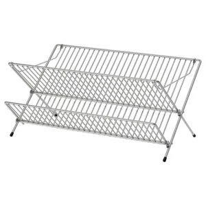 IKEA KVOT DISH DRAINER GALVANISED STORAGE RACK 48x29x23 CM UK - Picture 1 of 4
