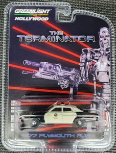 GREENLIGHT Hollywood Series 41 - THE TERMINATOR - 1977 Plymouth Fury Police 1:64 - Picture 1 of 2