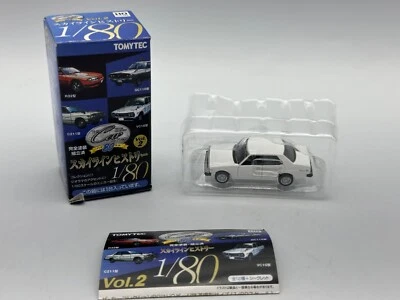 TOMYTEC Nissan Skyline C211 Sedán, Blanco, Escala 1:80 HO, NUEVO EN CAJA Foto 1 de 4