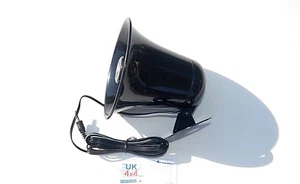 12W 8 Ohm PA Public Address Horn speaker For CB Radio Weather Proof Black - Picture 1 of 4