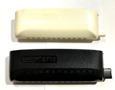 Easttop ET12 Chromatic Harmonica Black or Ivory +Key Choice US DEALER SHIPS FAST