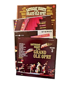 Grand Ole Opry SATURDAY NIGHTS Various Artists 3 LP VG - Picture 1 of 13