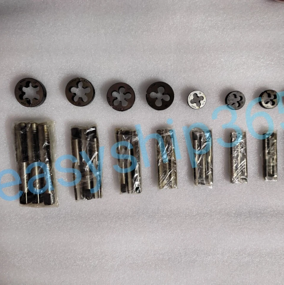 AP DIE SET BSB BSCY CYCLE 26 TPI 1/4" to 3/4" HIGH CARBON STEEL - Image 1 of 1