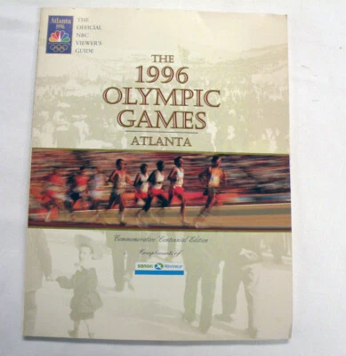 The Official NBC Viewers Guide to the 1996 Atlanta Olympic Games - Image 1 of 3