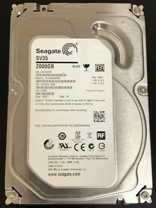 Seagate ST2000VX000 2TB 7.2K 3.5" SATA HDD – Surveillance & NAS Hard Drive - Picture 1 of 2