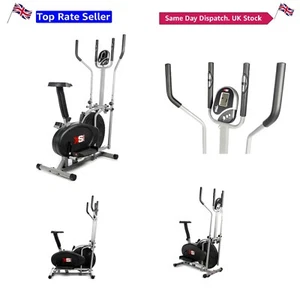 Elliptical Cross Trainer & Exercise Bike - Heavy Duty, Full-Body Workout, Hea... - Picture 1 of 11