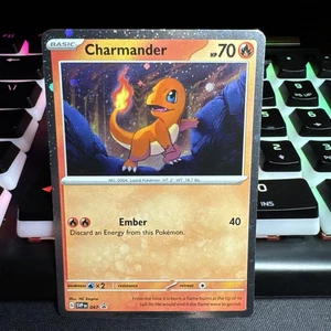 Charmander - 047 (Cosmos Holo) 047 Sv: Scarlet & Violet Promo Cards Holo - Picture 1 of 3