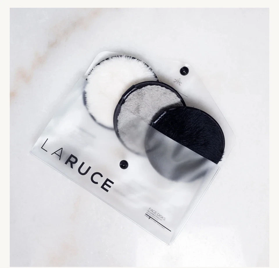 Laruce Face Disks Reusable Makeup Remover Pads • Pack Of 3 - Image 1 of 1