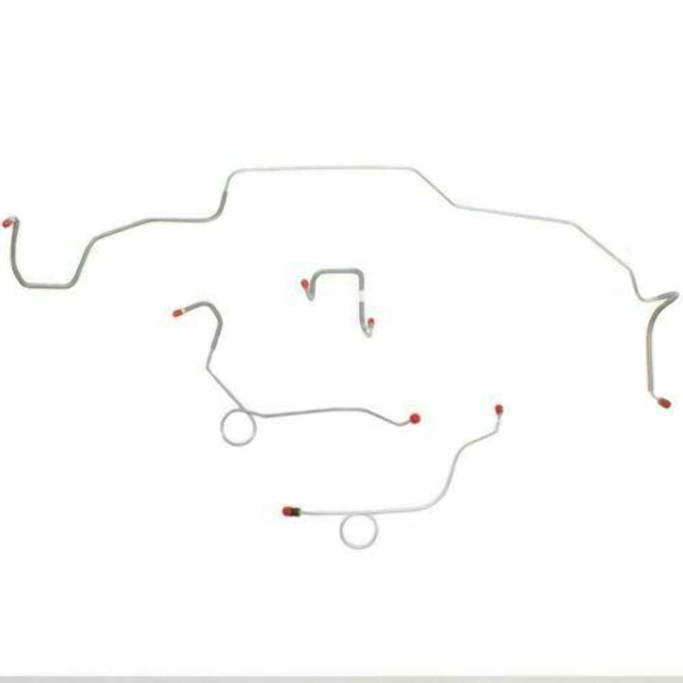 Front Brake Line Kit Fits Dodge Charger 1968-1970 Power Disc Brake-RKT6806OM - Image 1 of 2