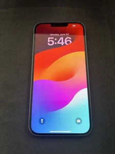 Apple iPhone 14 Plus - Verrouillé AT&T - Bleu - 128 Go - Fonctionne avec dommages cosmétiques - Photo 1 sur 4