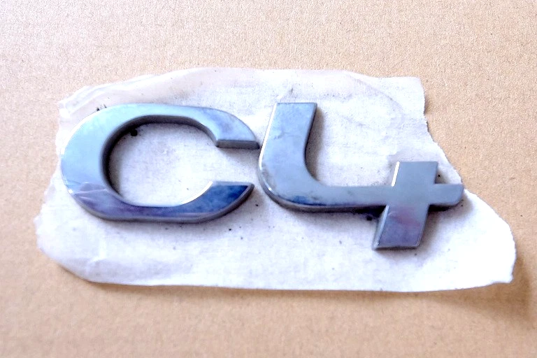 C4 SEPARATE LETTERS CAR BADGE with OPEN 4. Probably for Citroen - Image 1 of 1