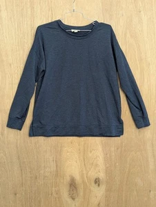 style & co pull over sweater womens size M crew neck long sleeve blue - Picture 1 of 10