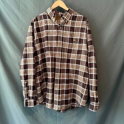Clearwater Outfitters Men's XL Plaid Button-Up Flannel Shirt - Image 1 of 3