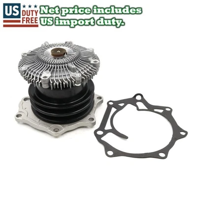 Conjunto de bomba de agua para Nissan Homy E24 VE24 WE24 1986-1990 Urvan Shuttle TD23 TD27 Foto 1 de 4