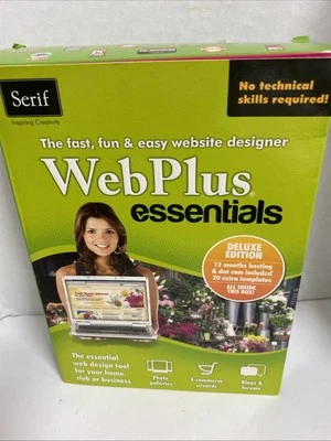 Web Plus Essentials,Serif,The Fast,Fun And Easy Website, New - Image 1 of 2