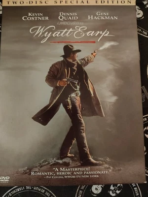 Wyatt Earp (DVD, 📀 1994) Kevin Costner Fast Shipping  - Image 1 of 2