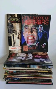 43 X Job Lot Vintage Horror Magazines | Mixed Conditions | 1960s Upwards - Imagen 1 de 10