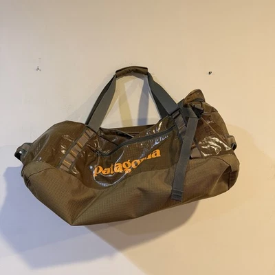 Mochila de Lona Patagonia Agujero Negro 55L Cilantro Marrón Rara Foto 1 de 4