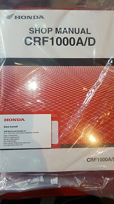 #HONDA 2016 2017 #CRF1000 A/D AFRICA TWIN PROFESSIONAL MECHANICS WORKSHOP MANUAL - Image 1 of 3