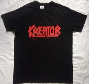 KREATOR - Hate über alles Logo T-Shirt size XL Sepultura Sodom Destruction - Picture 1 of 11