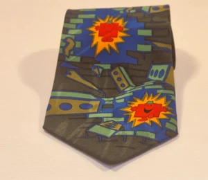 Mitch Dowd - Mrs. Roger Hargreaves 1994 Mr. Strong Vintage Novelty Tie - Picture 1 of 6