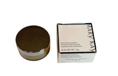 Mary Kay Mineral Powder Foundation .28 OZ  BRONZE 3 NEW - Image 1 of 4