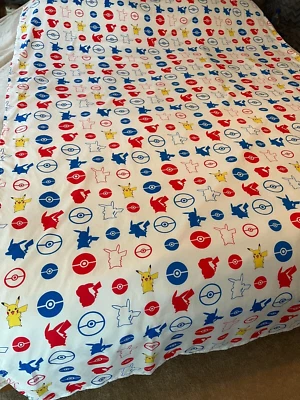 Sábana bajera doble Pokemon Pikachu Electric Ignite tamaño 66" x 96" Foto 1 de 4