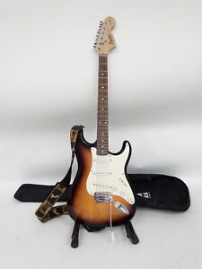 Squier Strat Fender Electric Guitar Sunburst Stratocaster Affinity 46mm Body