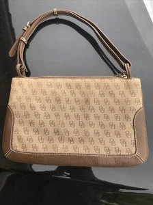 DOONEY & BOURKE Purse  Vintage Small Slim Canvas Purse - Picture 1 of 3