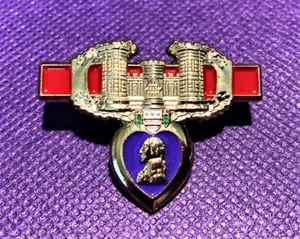 Combat Engineer Combat Wounded Pin - Bild 1 von 1