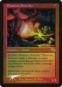 MTG FOIL Dwarven Scorcher - Judgment #86 - Picture 1 of 1