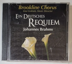 Brahms: Ein Deutsches Requiem by Brookline Chorus CD Lisa Graham 2010 SEALED - Picture 1 of 2