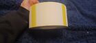 Roll 1000 Office Box Postage Address Warehouse Self Adhesive Labels Yellow Edges