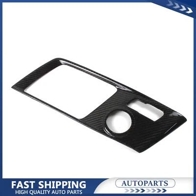 Dry Carbon Fiber Car Console Gear Shift Panel Trim For Corvette C7 2014-2019 - Image 1 of 4
