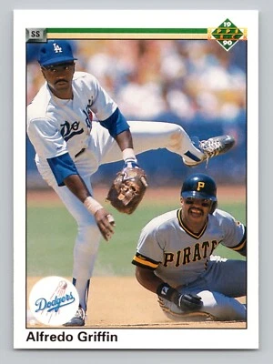 1990 Upper Deck - Alfredo Griffin #338 - Image 1 of 2