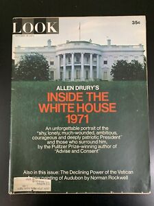 LOOK Oct. 19, 1971:  Allen Drury, Nixon White House, The Vatican, Fat City movie