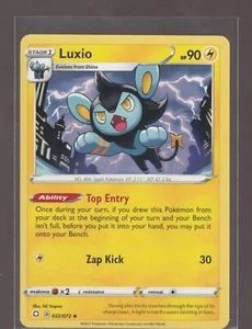 Carta Pokémon Shining Fates Luxio #032 2021 poco común - Imagen 1 de 2