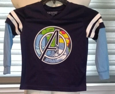 PIJAMA NIÑO TOP MARVEL AVENGERS TALLA 7 POLIÉSTER SUAVE RESISTENTE AL FUEGO Usado  Foto 1 de 4