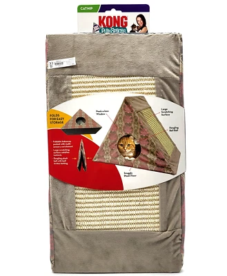 Kong Play Spaces Zen Den with Catnip Cat Kitten Toy - Image 1 of 4