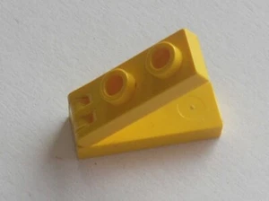 LEGO Yellow Hinge Plate 1x2 2 Fingers Ref 4276b 4531 Set 6662 6393 9365 6581 - Picture 1 of 1