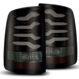 AlphaRex 09-18 Dodge Ram 1500 PRO-Series LED Tail Lights Jet Black - Picture 1 of 10